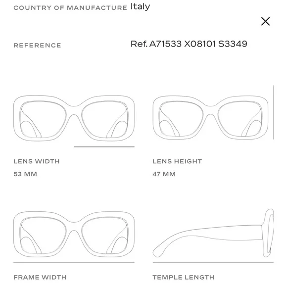 Chanel Rectangular Pink Sunglasses New in the Box - Picture 7 of 12